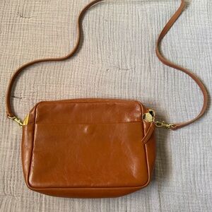 Clare V Tan Mirabel Crossbody Bag